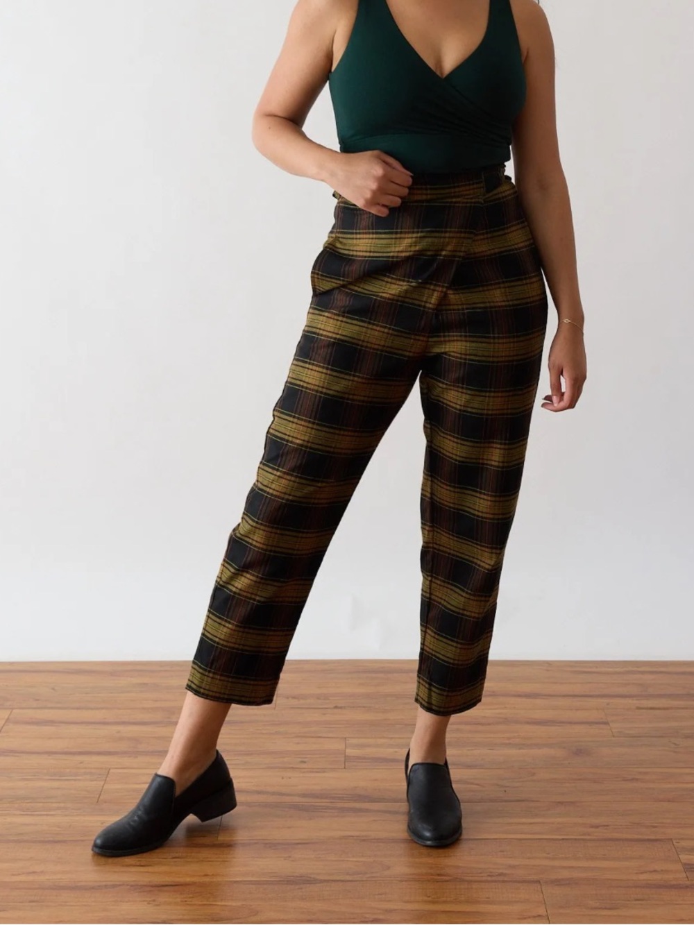 *FLAW* Free Label Reese Pant in Clueless Plaid Womens 3X Adjustable Waist